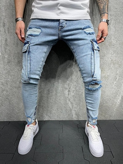 Модные мужские джинсы Эксклюзив